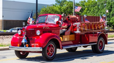 Vintage fire truck