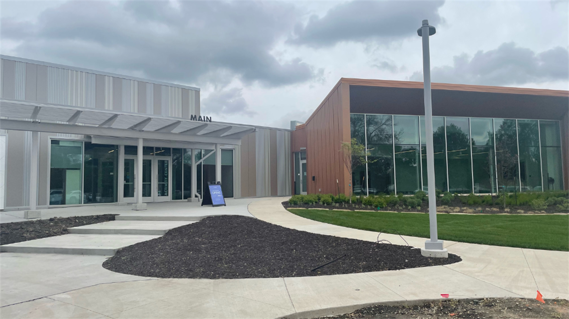 Exterior of Lenexa Old Town Activity Center