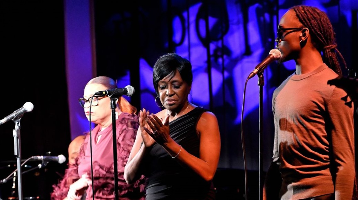 Pure Sweetness Entertainment performing on a stage