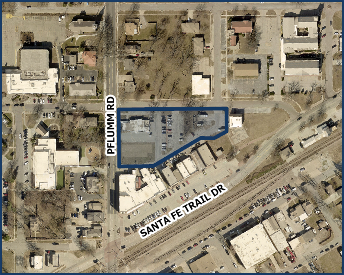 Old Town North Parking Lot map