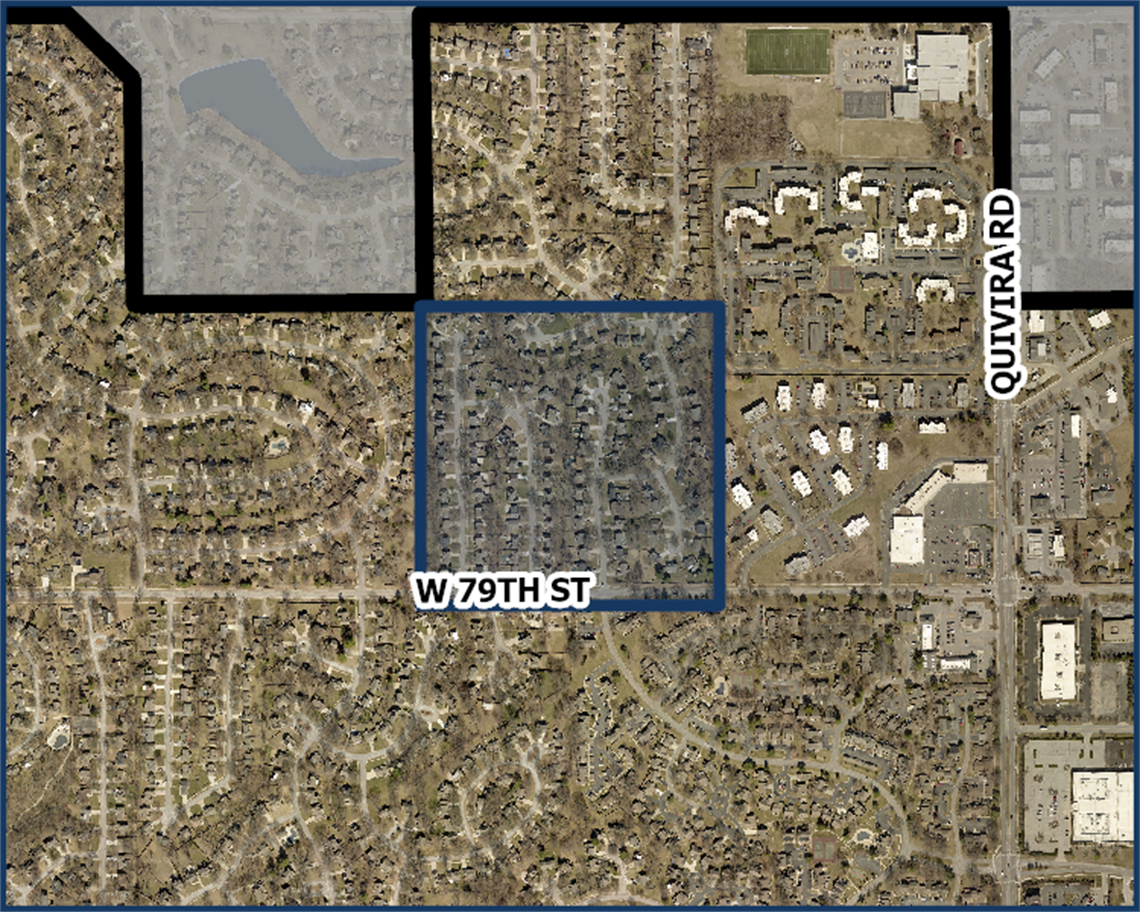 Seven Hills Lake Stormwater Phase 2 map