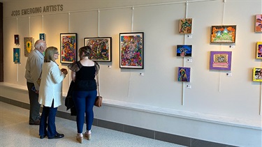 Johnson County Developmental Supports Emerging Artists exhibit