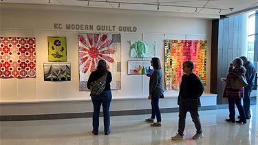 KC Modern Quilt Guild exhibit