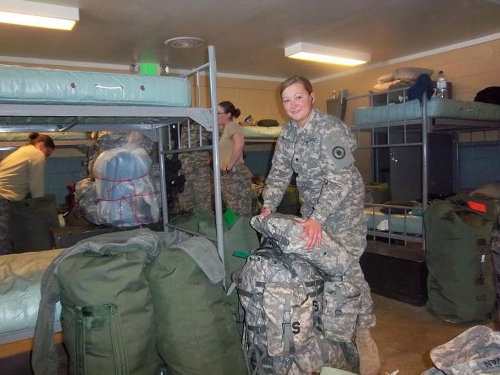 Kim serving in National Guard