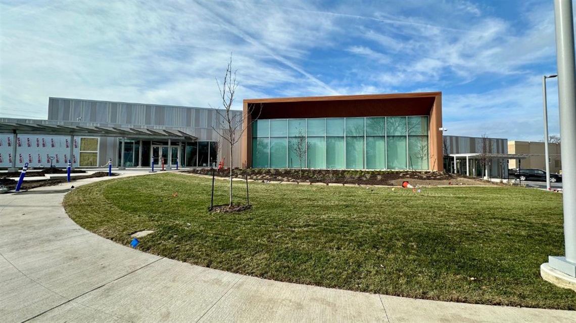 Exterior of Lenexa Old Town Activity Center