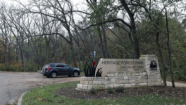 Entrance sign