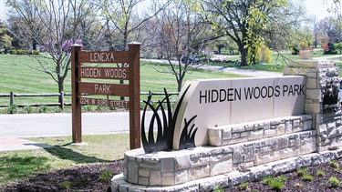 Entrance sign