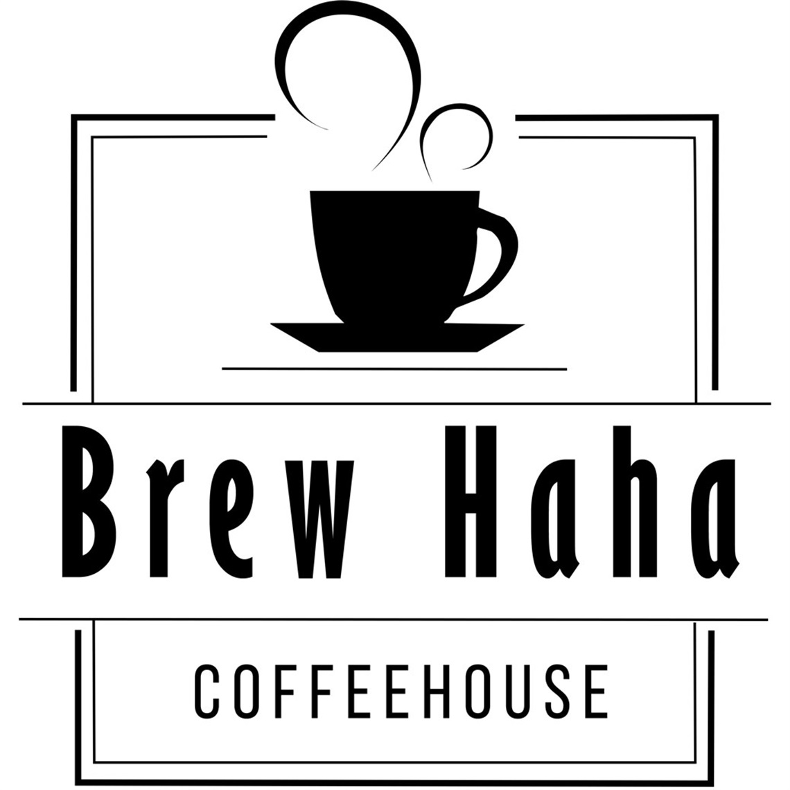 Brew Haha Coffeehouse logo